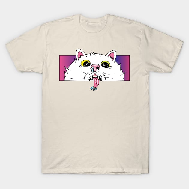 Derpy cat meme T-Shirt by Sourdigitals